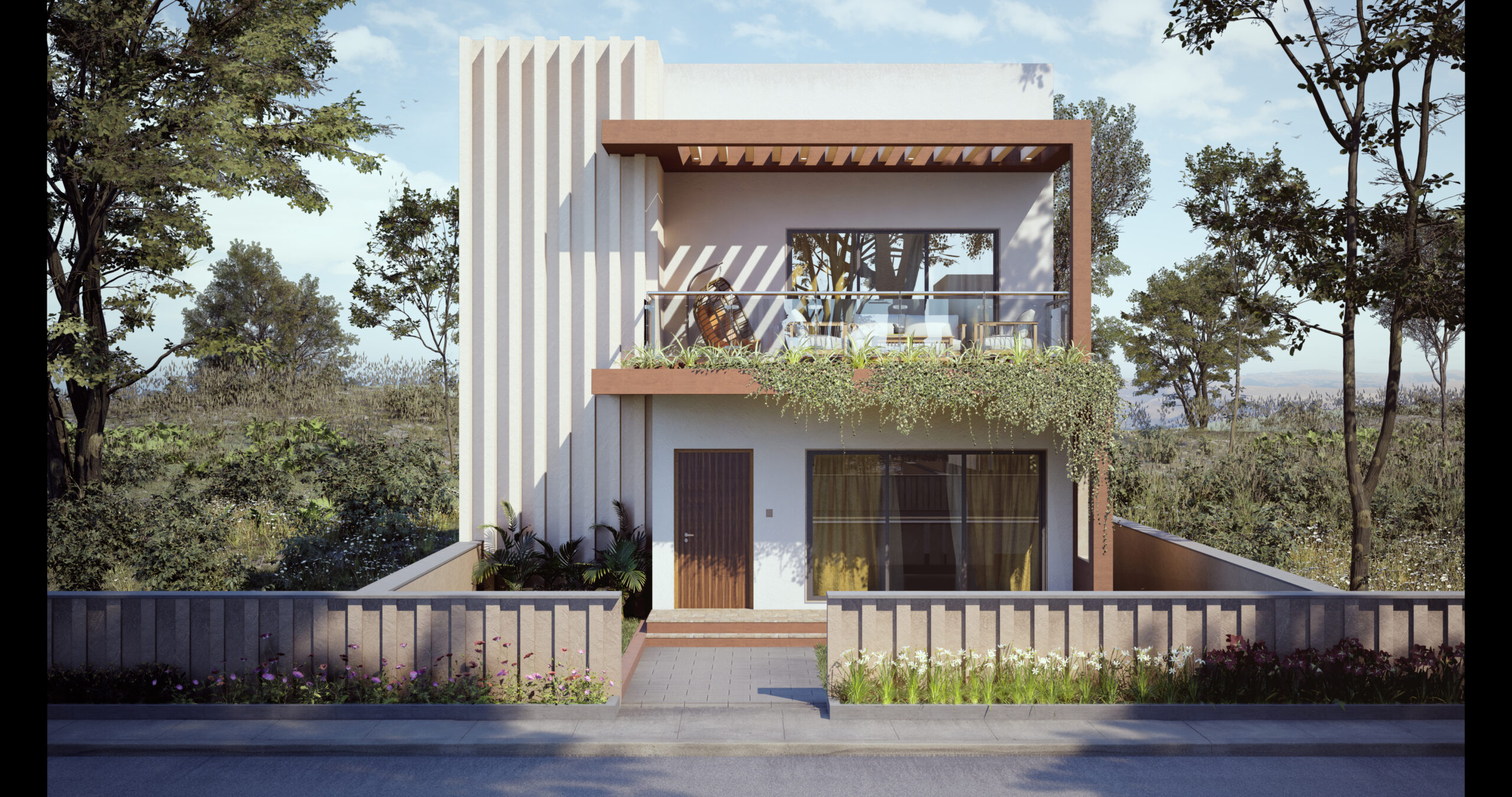 Estate Bungalow Elevation 1.0