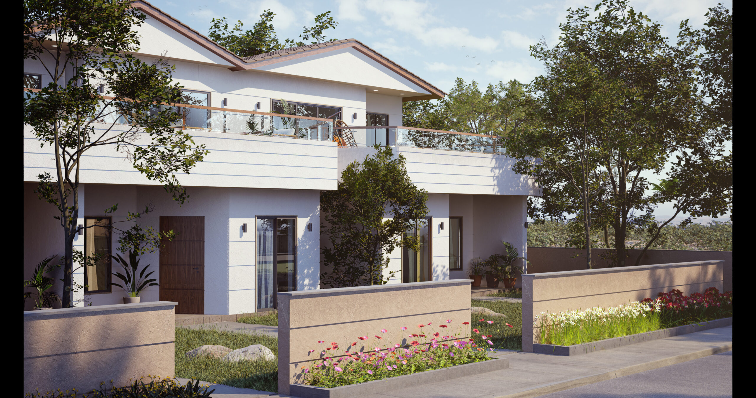 Row House Elevation 1.0